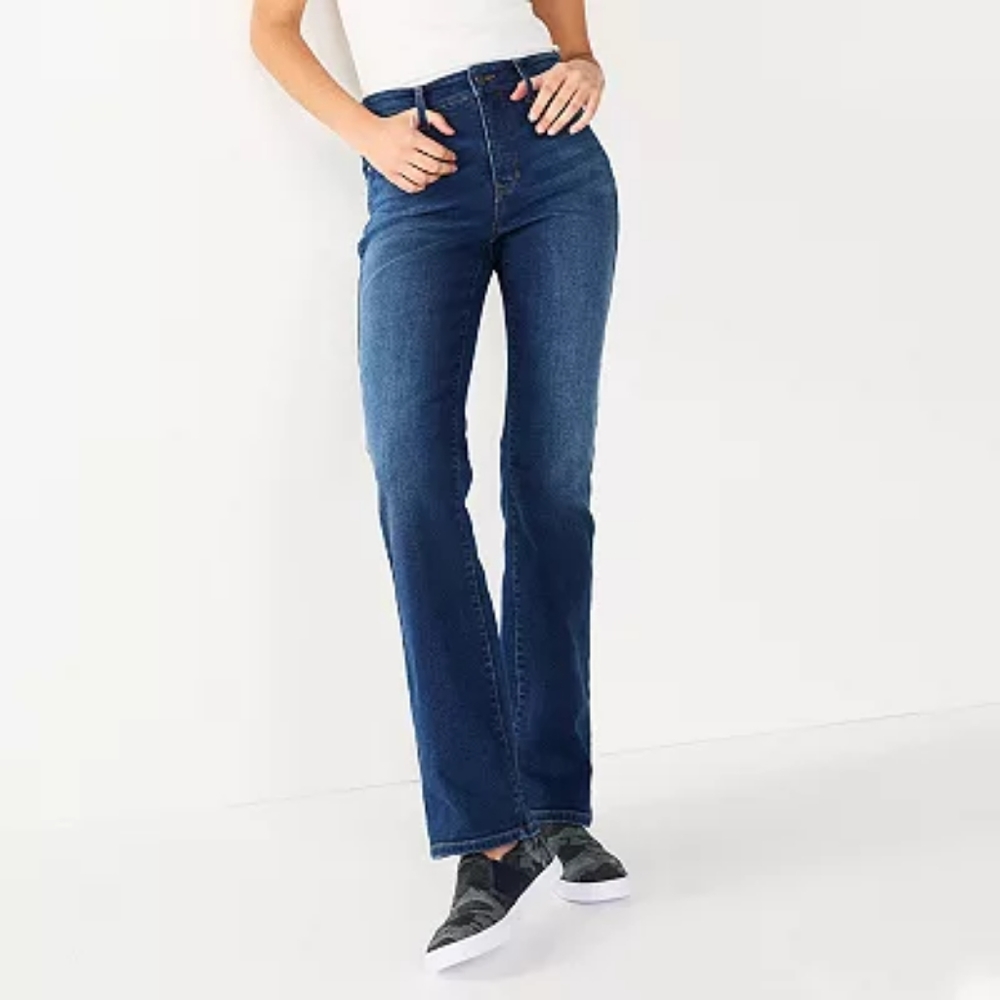 Nine West Slimming Bootcut Jeans size 6